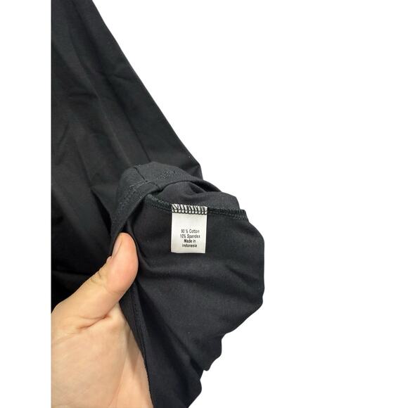 Just Jill Dress Womens M Black Long Sleeve Minimalist Lagenlook Capsule Office - Picture 5 of 7